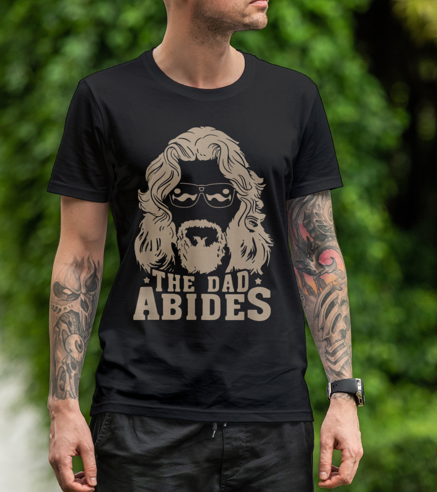The Dad Abides Big Lebowski T-Shirt