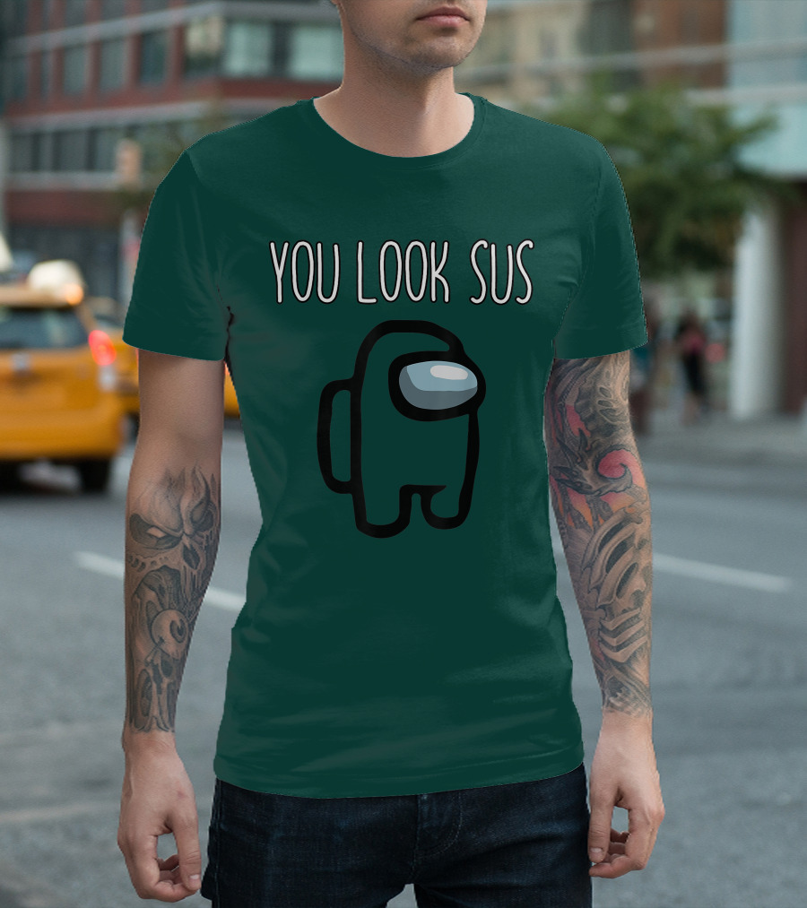 You Look Sus Among Game Us Gamer T-Shirt