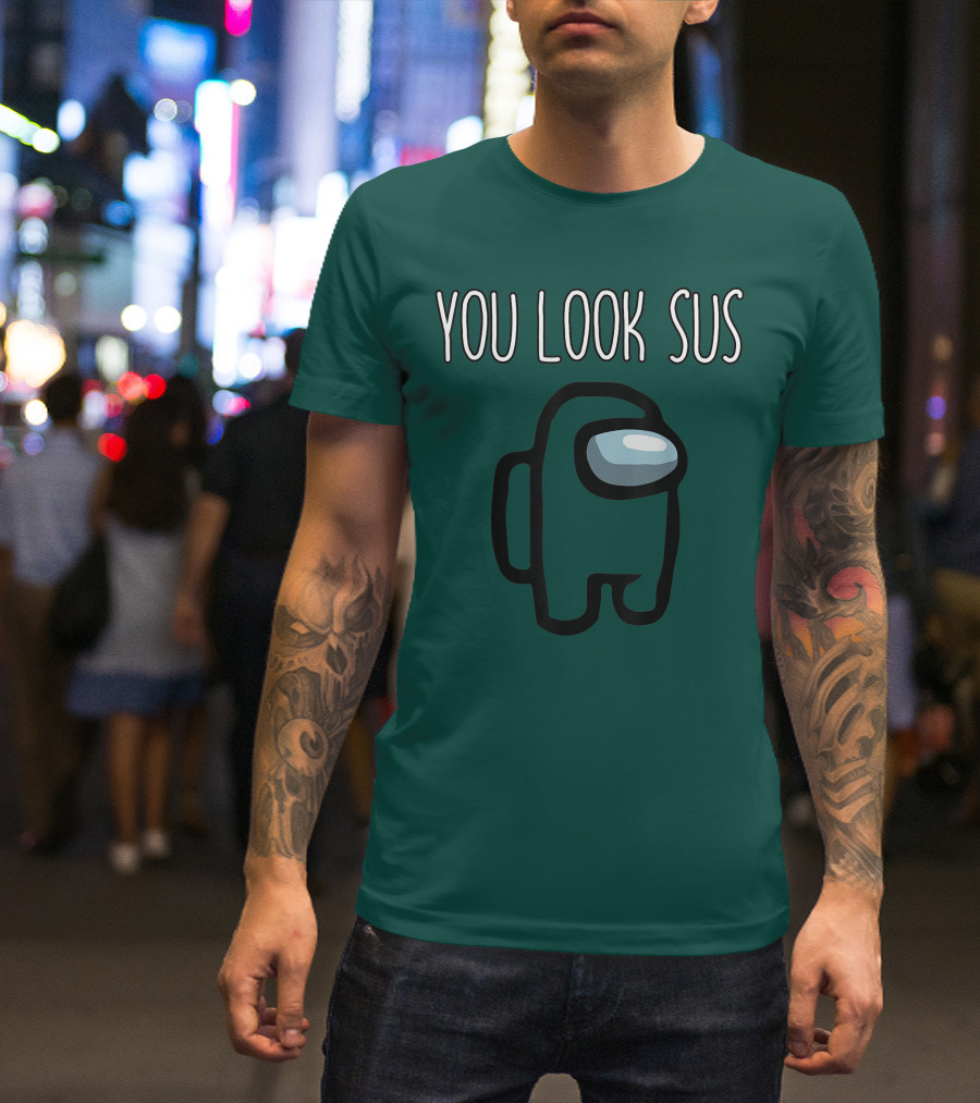 You Look Sus Among Game Us Gamer T-Shirt