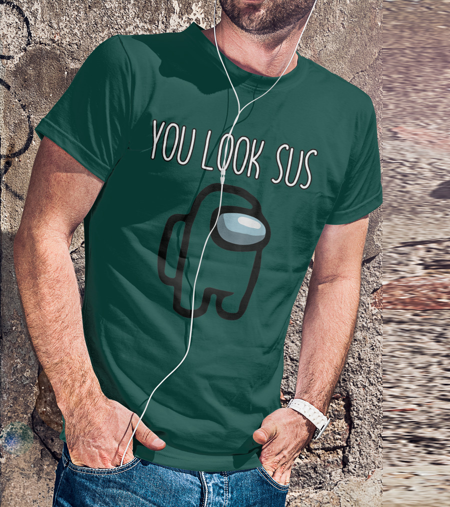 You Look Sus Among Game Us Gamer T-Shirt