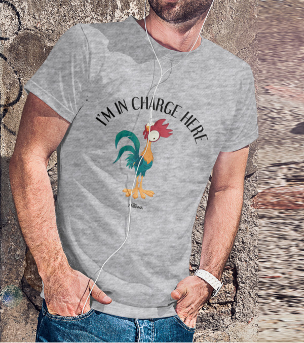 Disney Moana HeiHei I'm In Charge Here T-Shirt