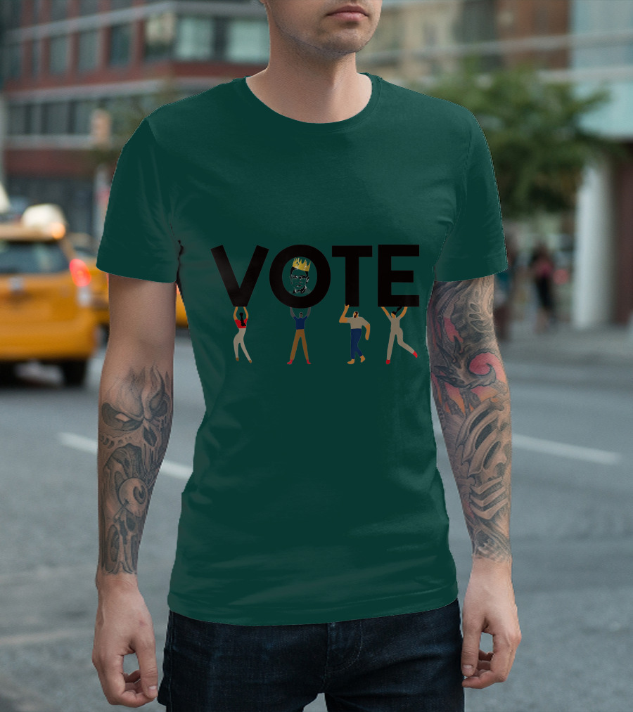 Vote Crown Carry Kings Pop T-Shirt