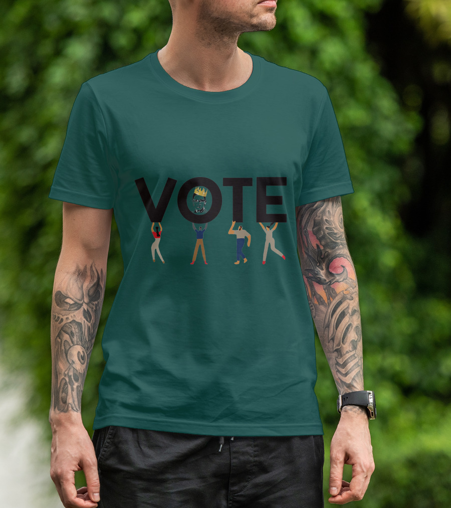 Vote Crown Carry Kings Pop T-Shirt