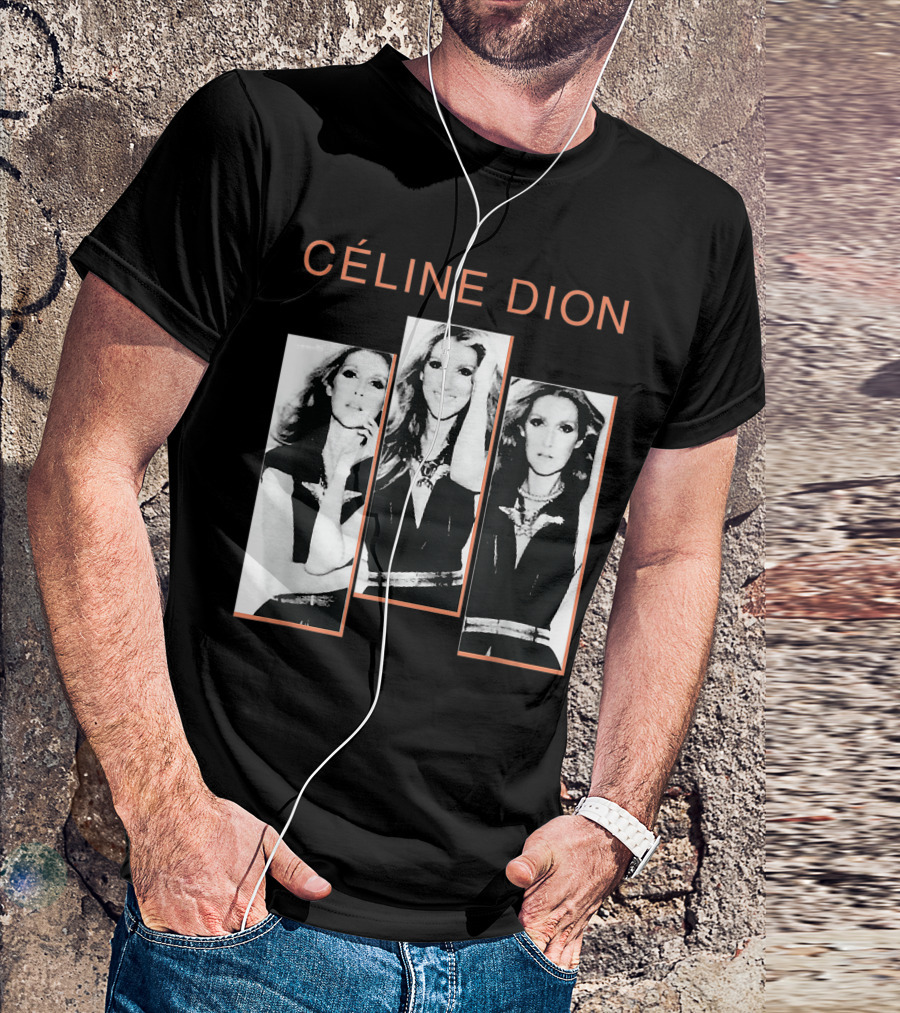 Céline Dion My Heart Sans Attendre Go On T-Shirt