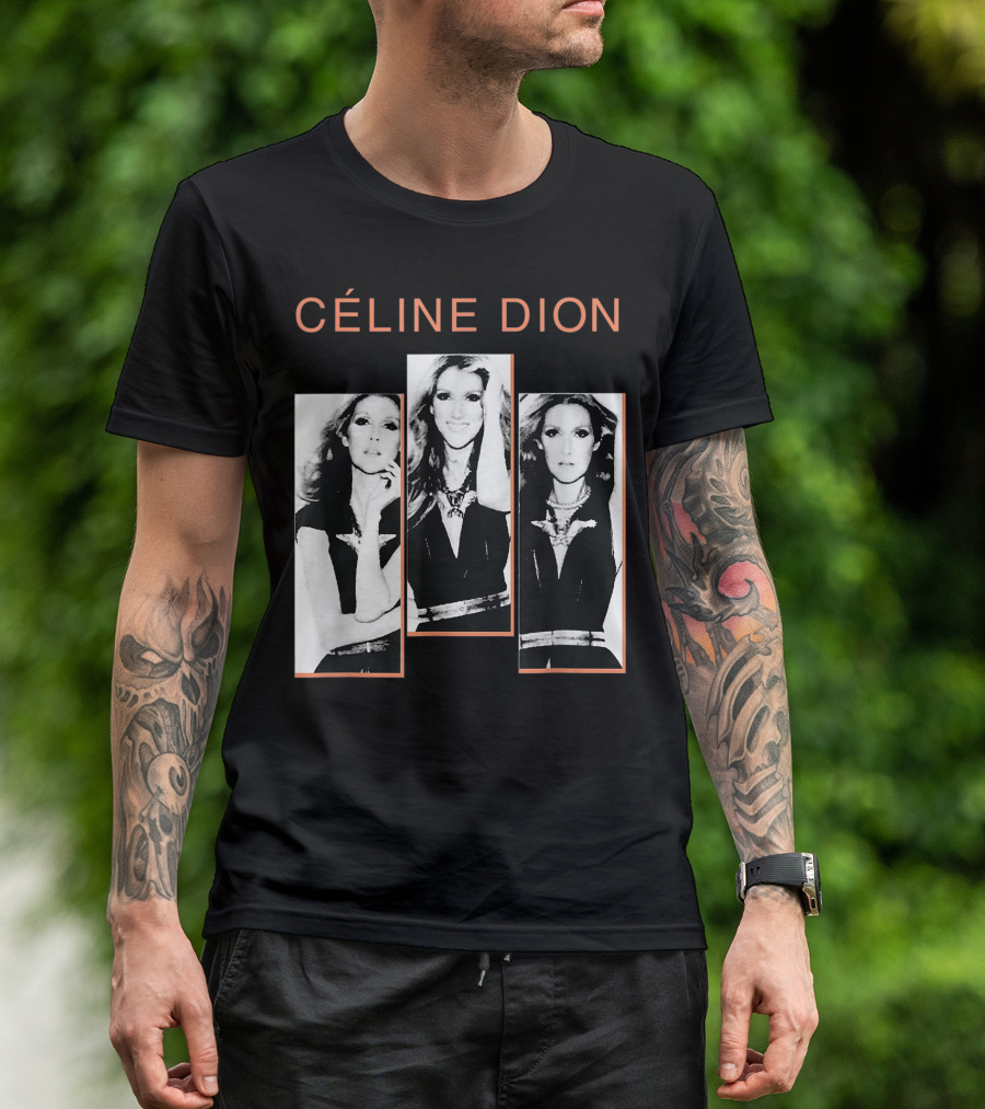 Céline Dion My Heart Sans Attendre Go On T-Shirt
