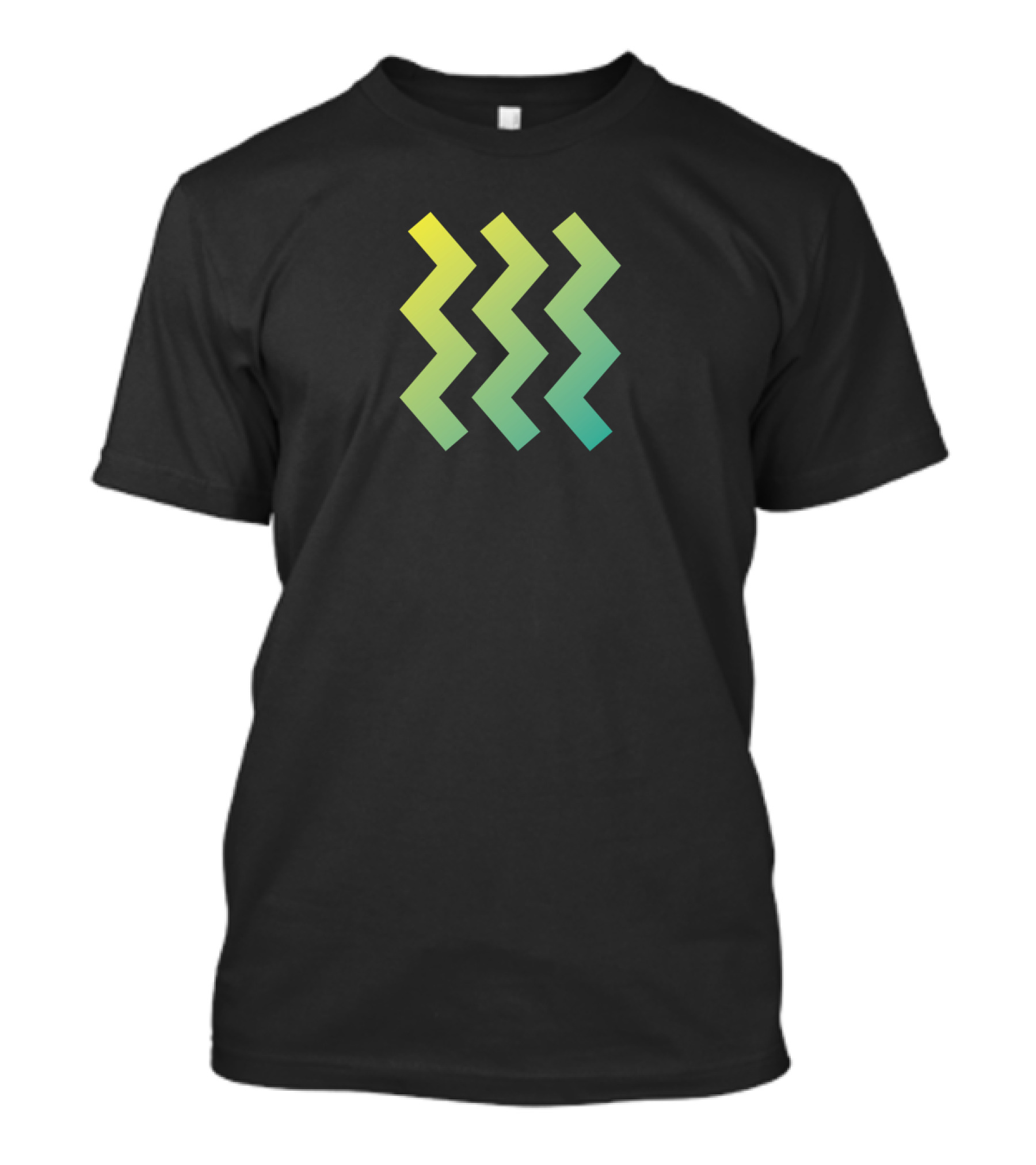 ZigZag Lemon Lime Gradient T-Shirt