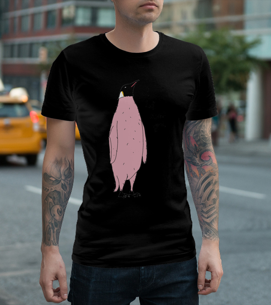 I Look Soooo Good Pink Penguin T-Shirt