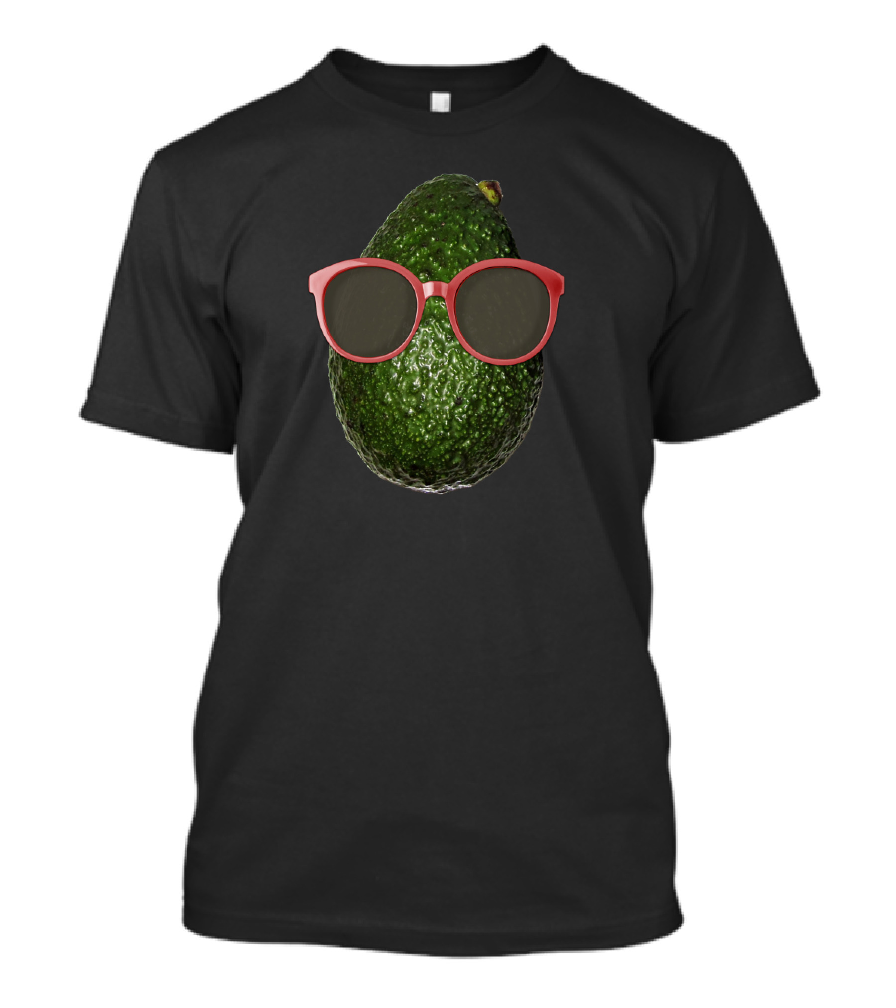 Avocado Wearing Sunglasses Funny Avocado Puns Cool Avocado Image T-Shirt