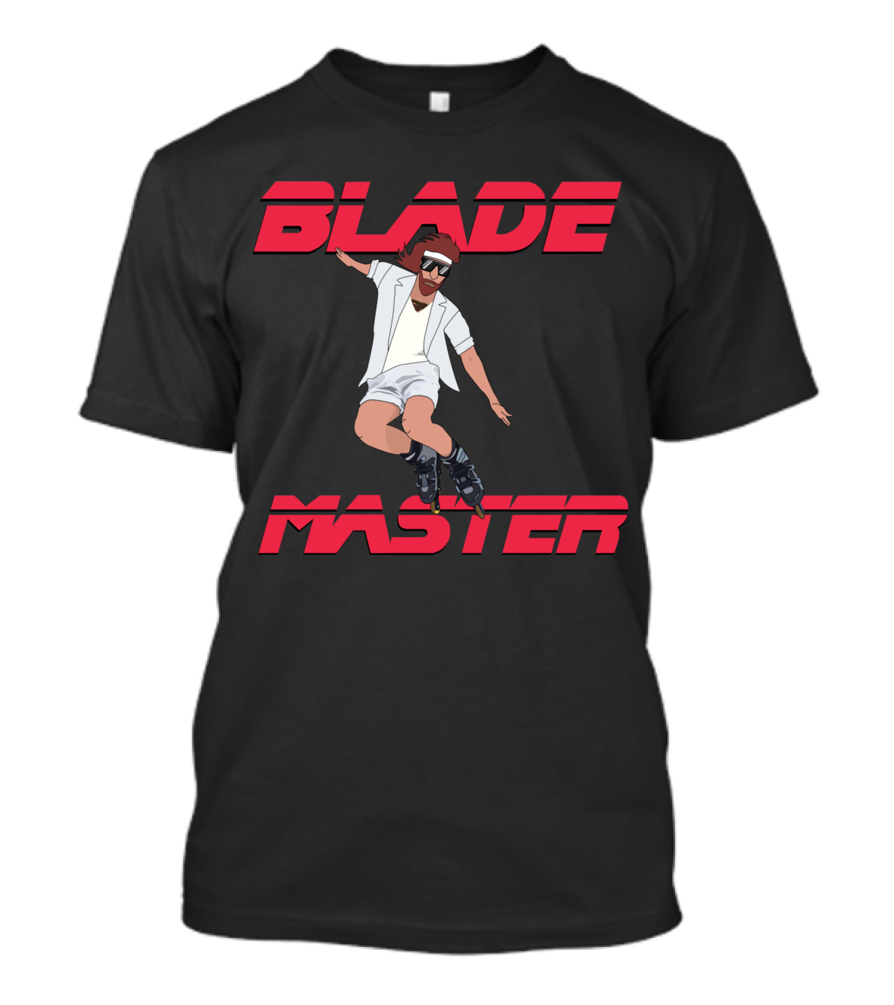Blade Master Roller Skating Cool T-Shirt