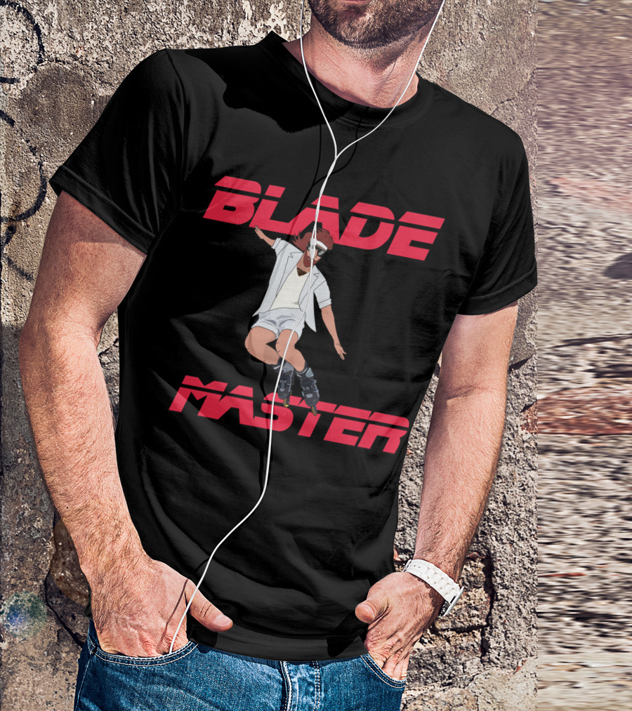 Blade Master Roller Skating Cool T-Shirt