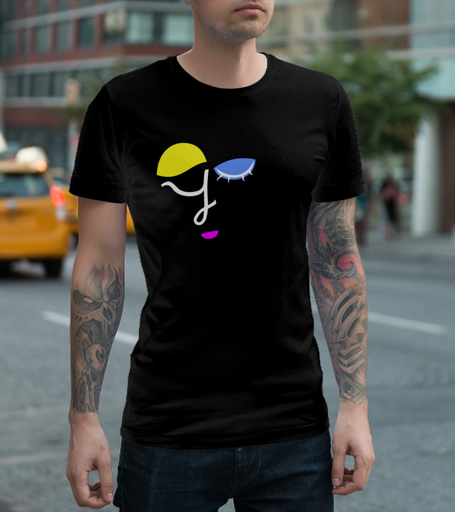 You Are the Best Heart Design with Colorful Face Elements and Playful Text T-Shirt