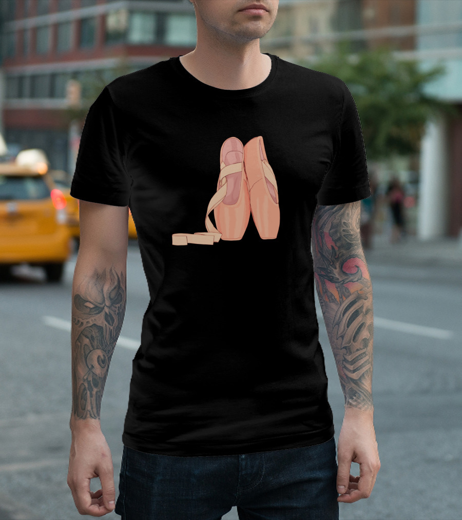 Ballet Pointe Shoes Dance T-Shirt