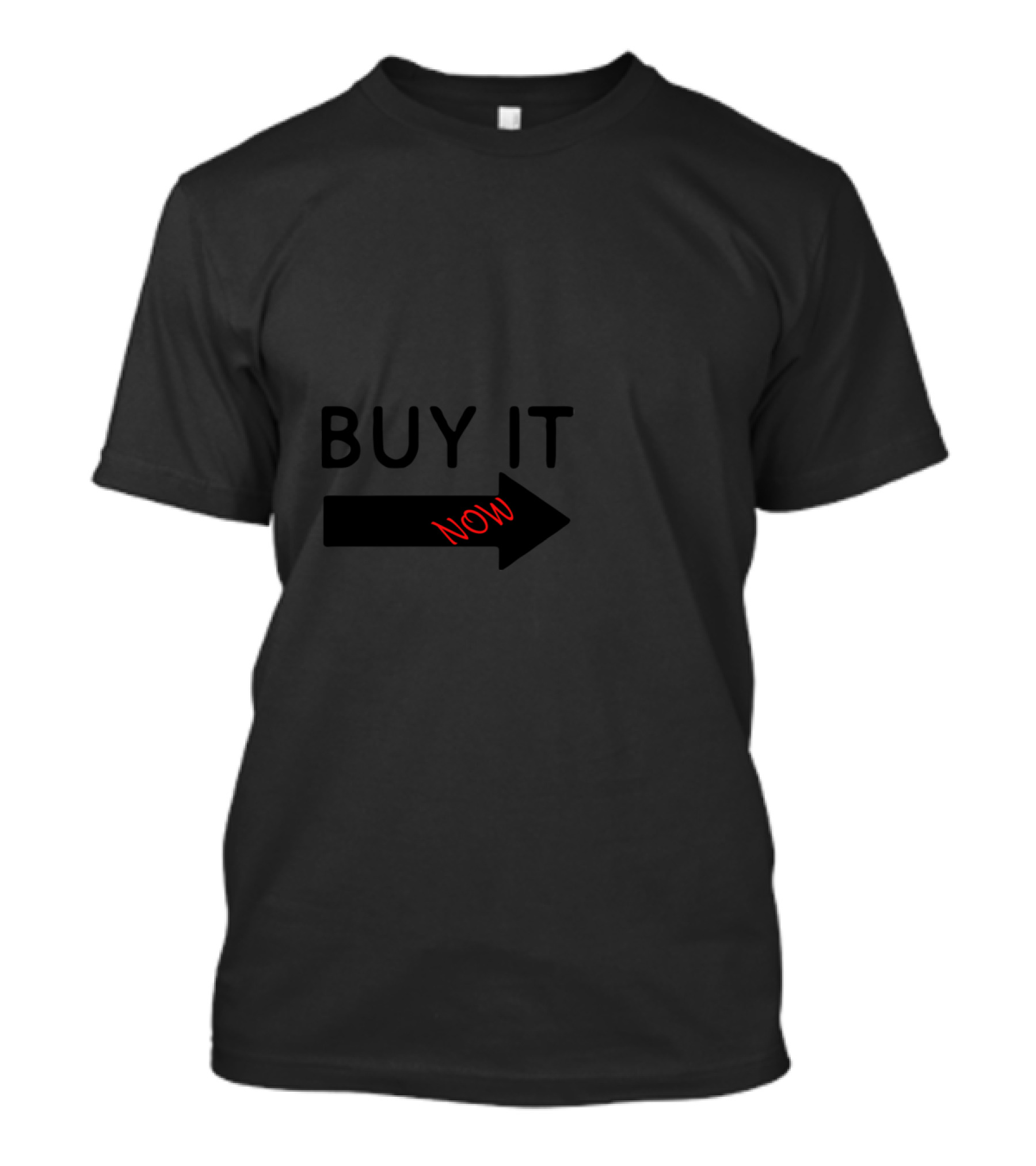 November Guy Buy It Now Arrow Symbol Black T-Shirt