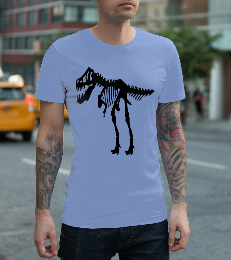 Tyrannosaurus Rex T.Rex Dinosaur Skeleton T-Shirt