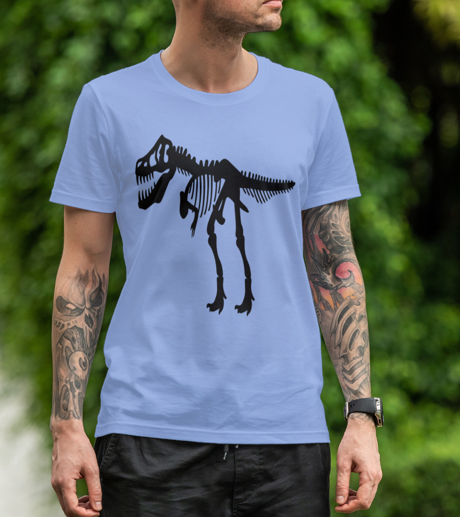 Tyrannosaurus Rex T.Rex Dinosaur Skeleton T-Shirt