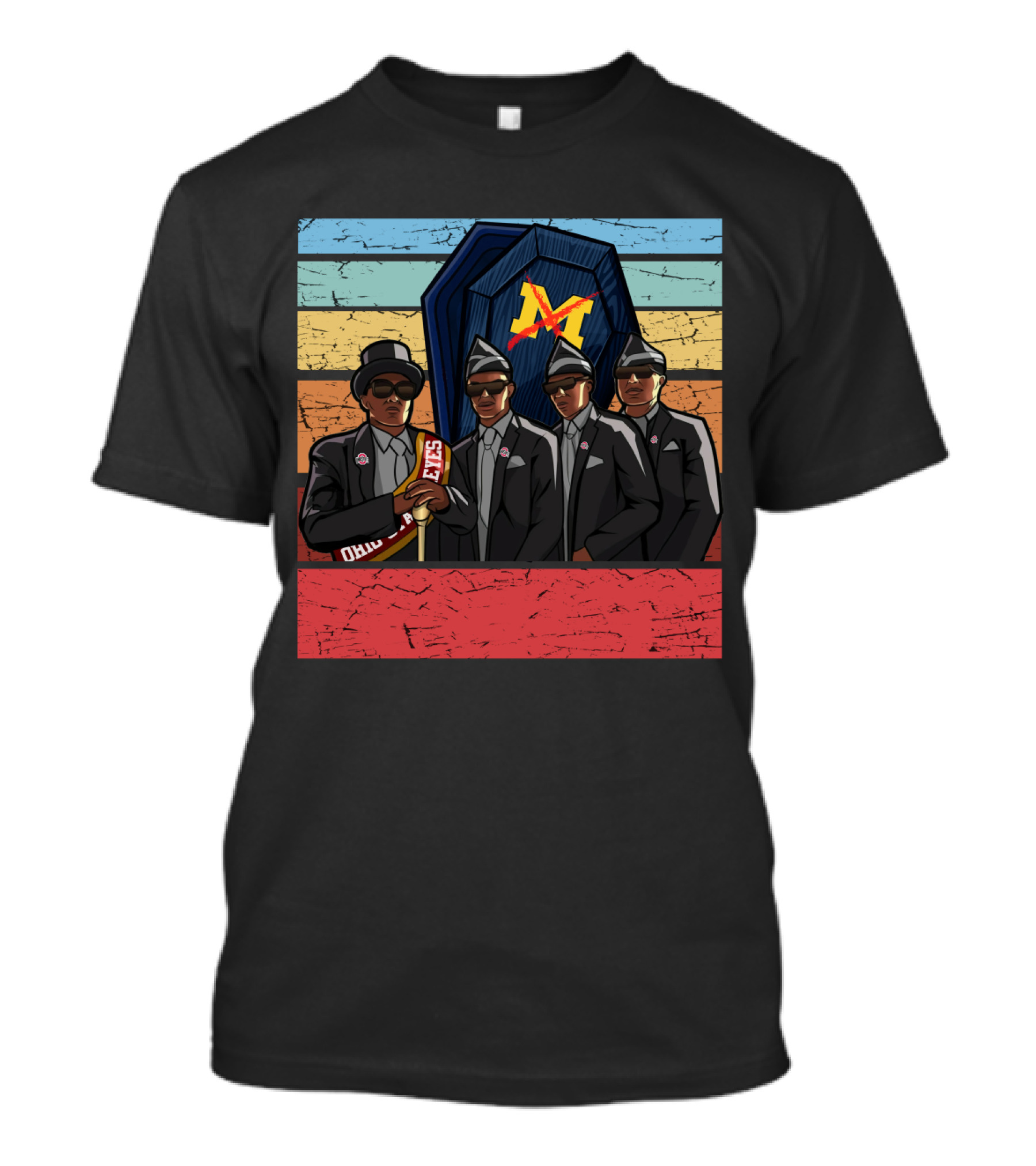 Coffin Dance B1 Ohio State Buckeyes Marching Band Victory Parade T-Shirt