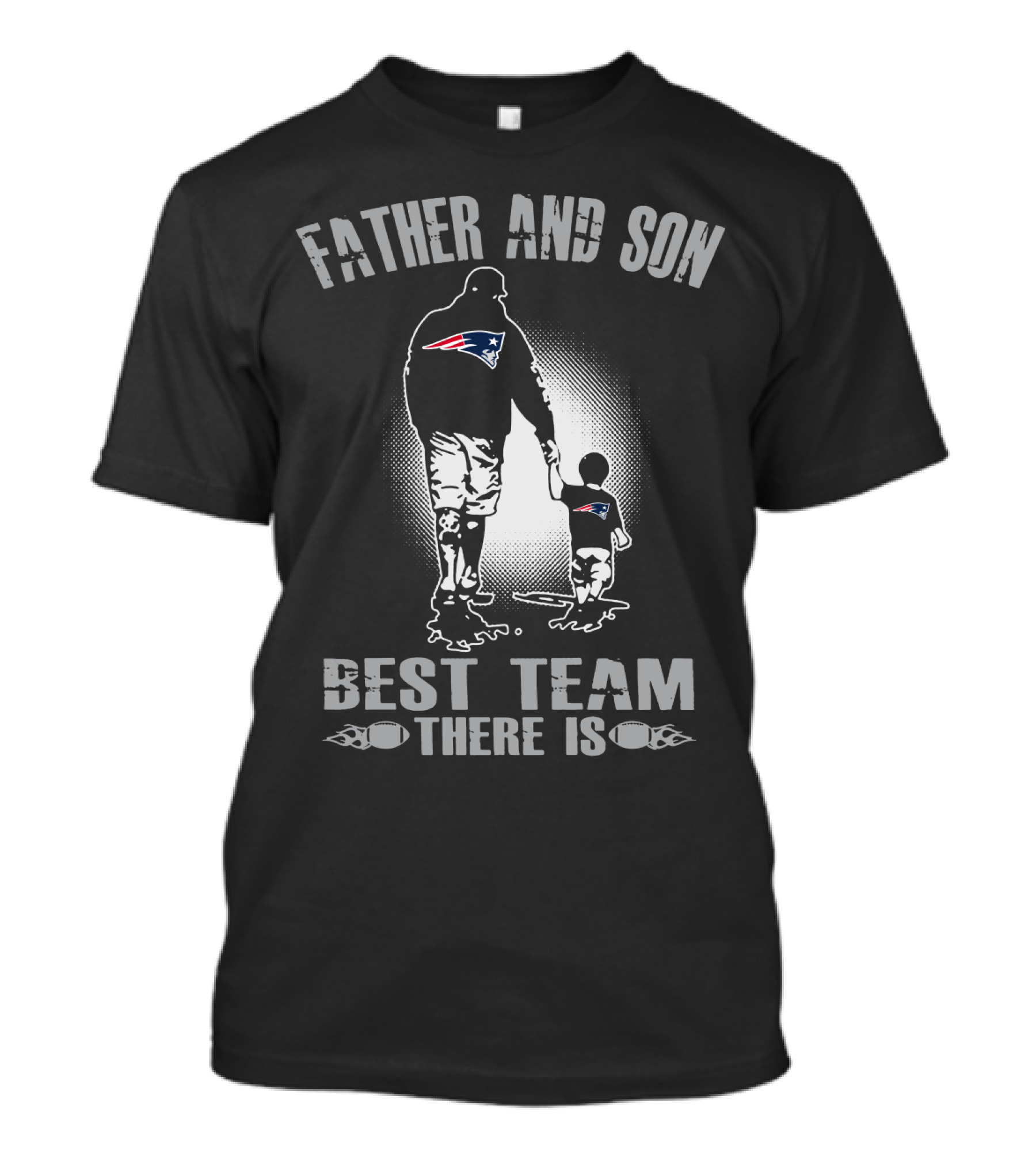 Father And Son New England Patriots Best Team There Is T-Shirt