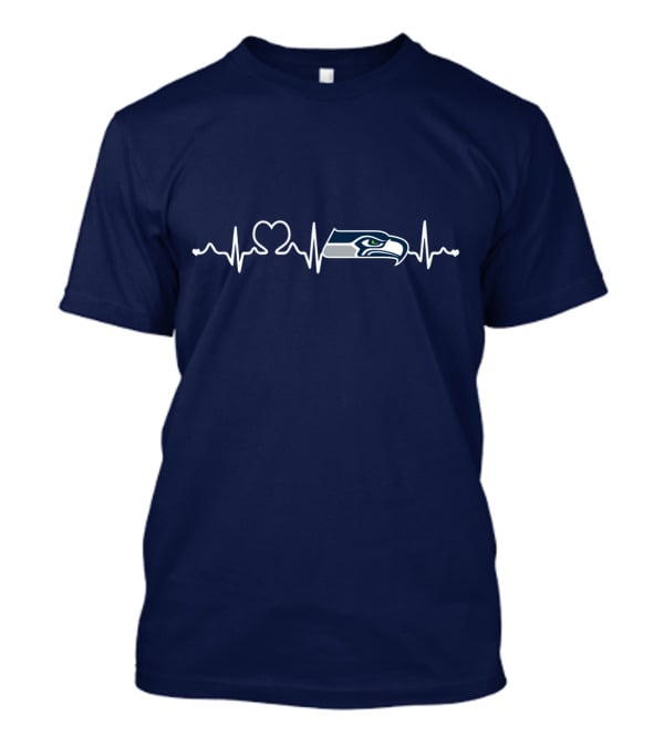 Seattle Seahawks Heartbeat T-Shirt