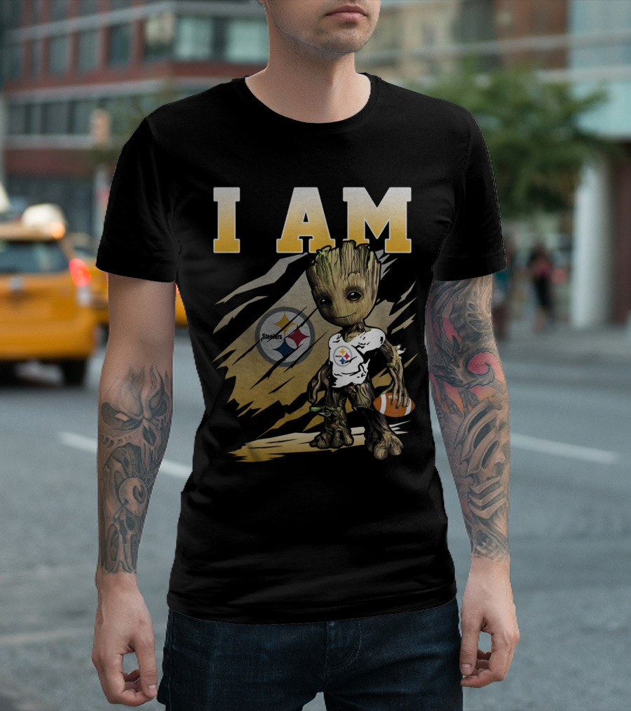 I Am Pittsburgh Steelers Groot Football T-Shirt
