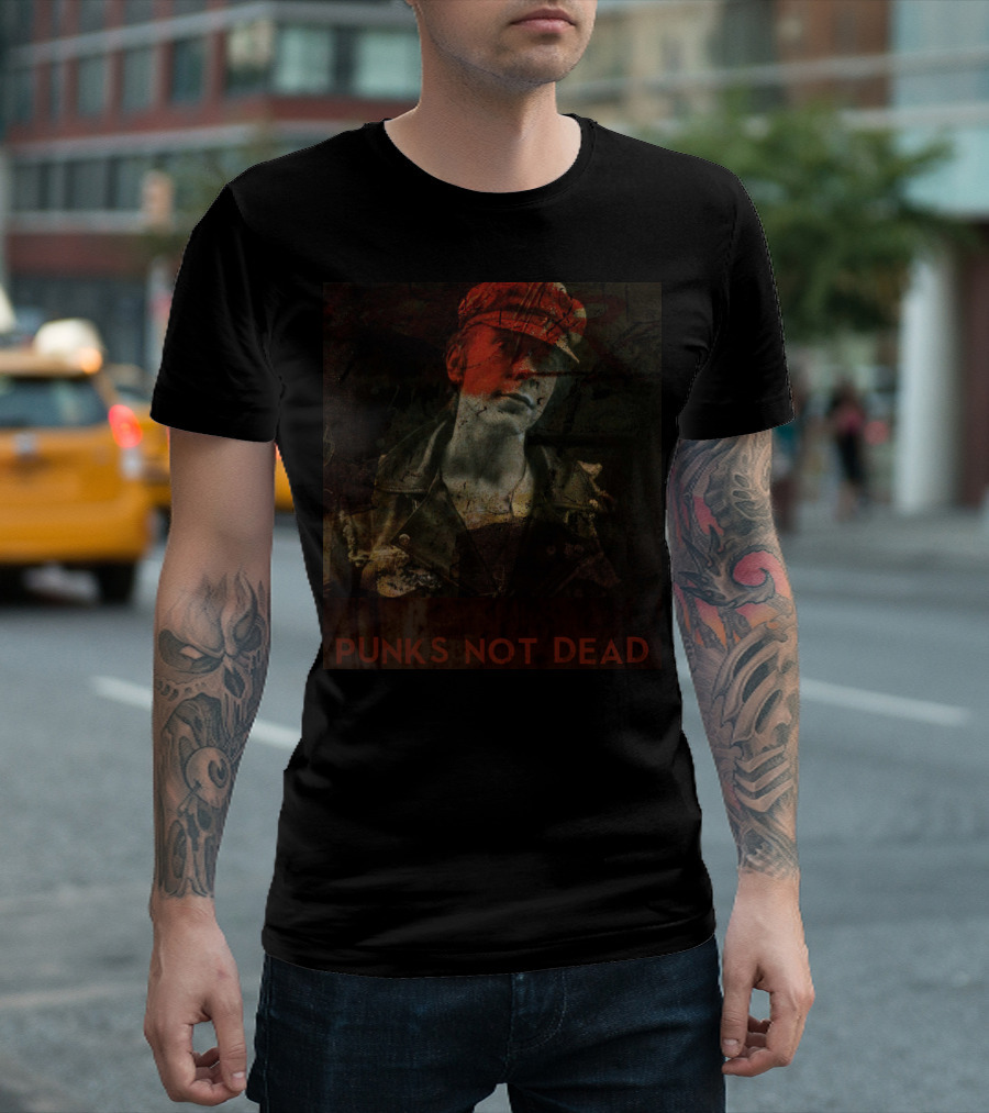 Punks Not Dead Punk and Rotten T-Shirt