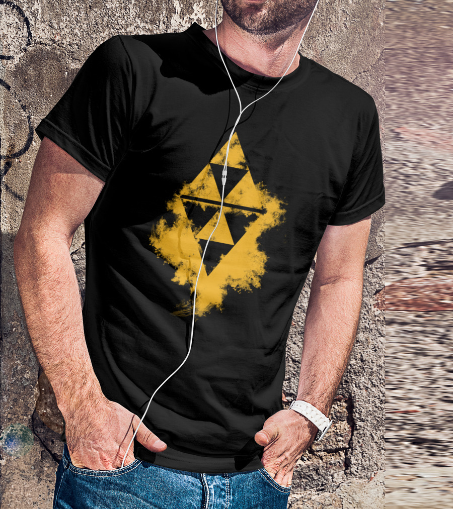 The Legend Of Zelda A Link Between Worlds Triforce T-Shirt