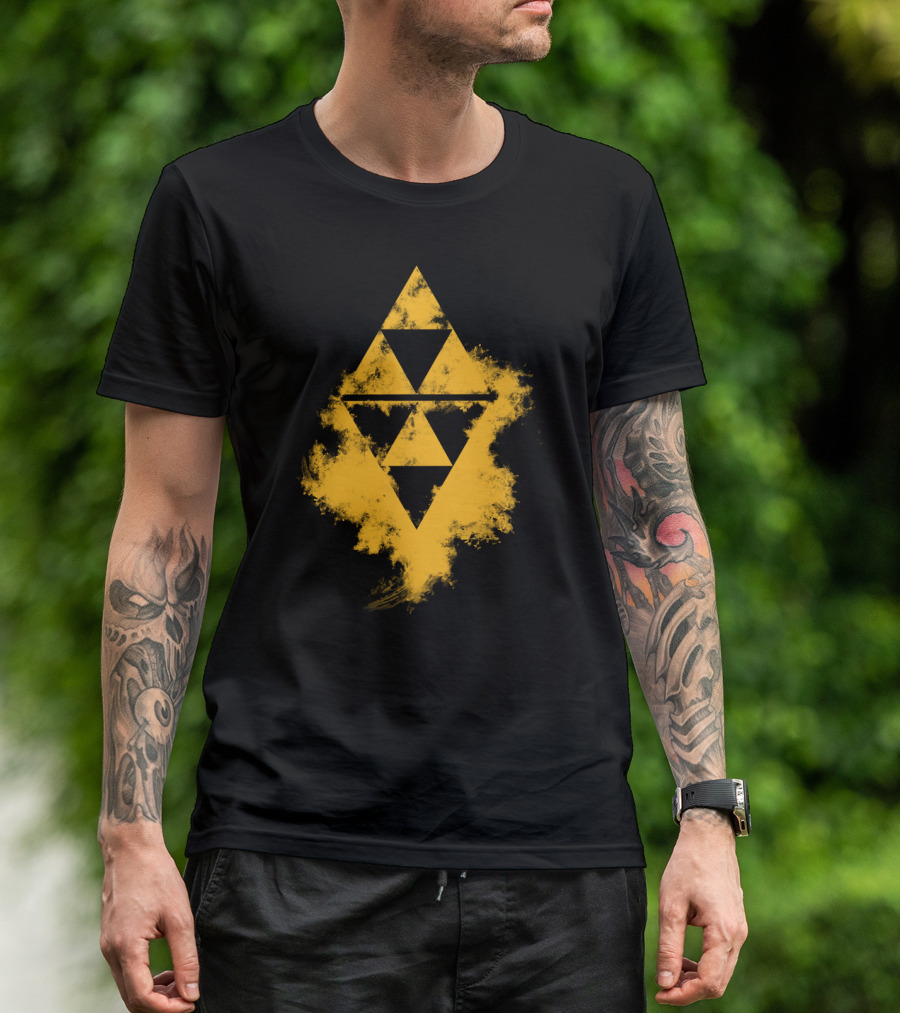 The Legend Of Zelda A Link Between Worlds Triforce T-Shirt