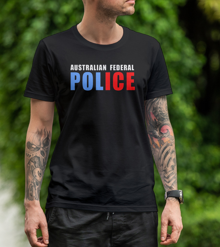 Australian Federal Police Bold Blue T-Shirt