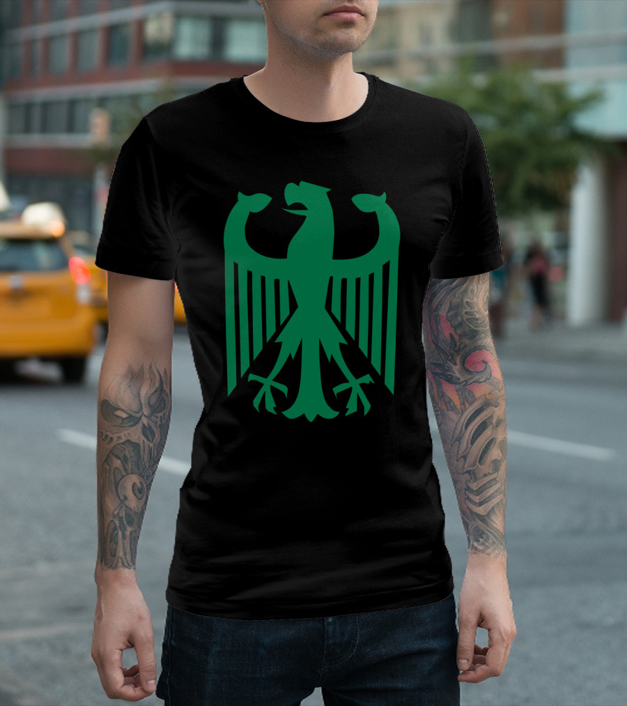 German Military Emblem Bundeswehr Eagle T-Shirt