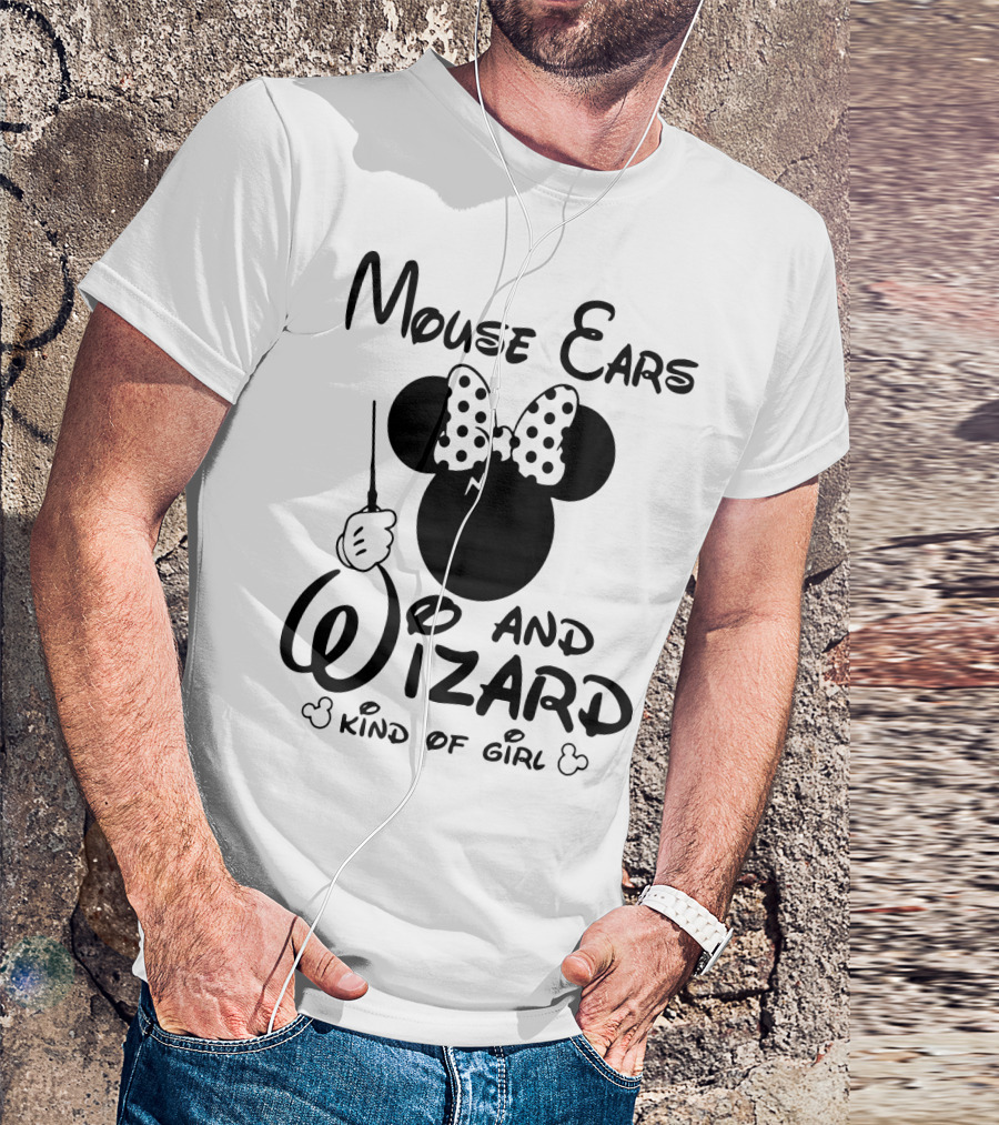 Mouse Ears And Wizard Kind Of Girl T-Shirt