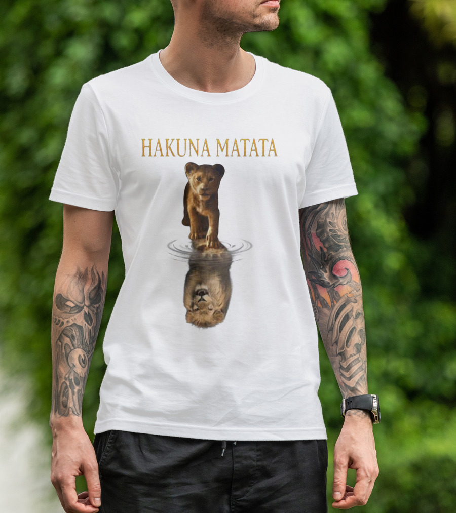 Hakuna Matata Simba Reflection The Lion King T-Shirt