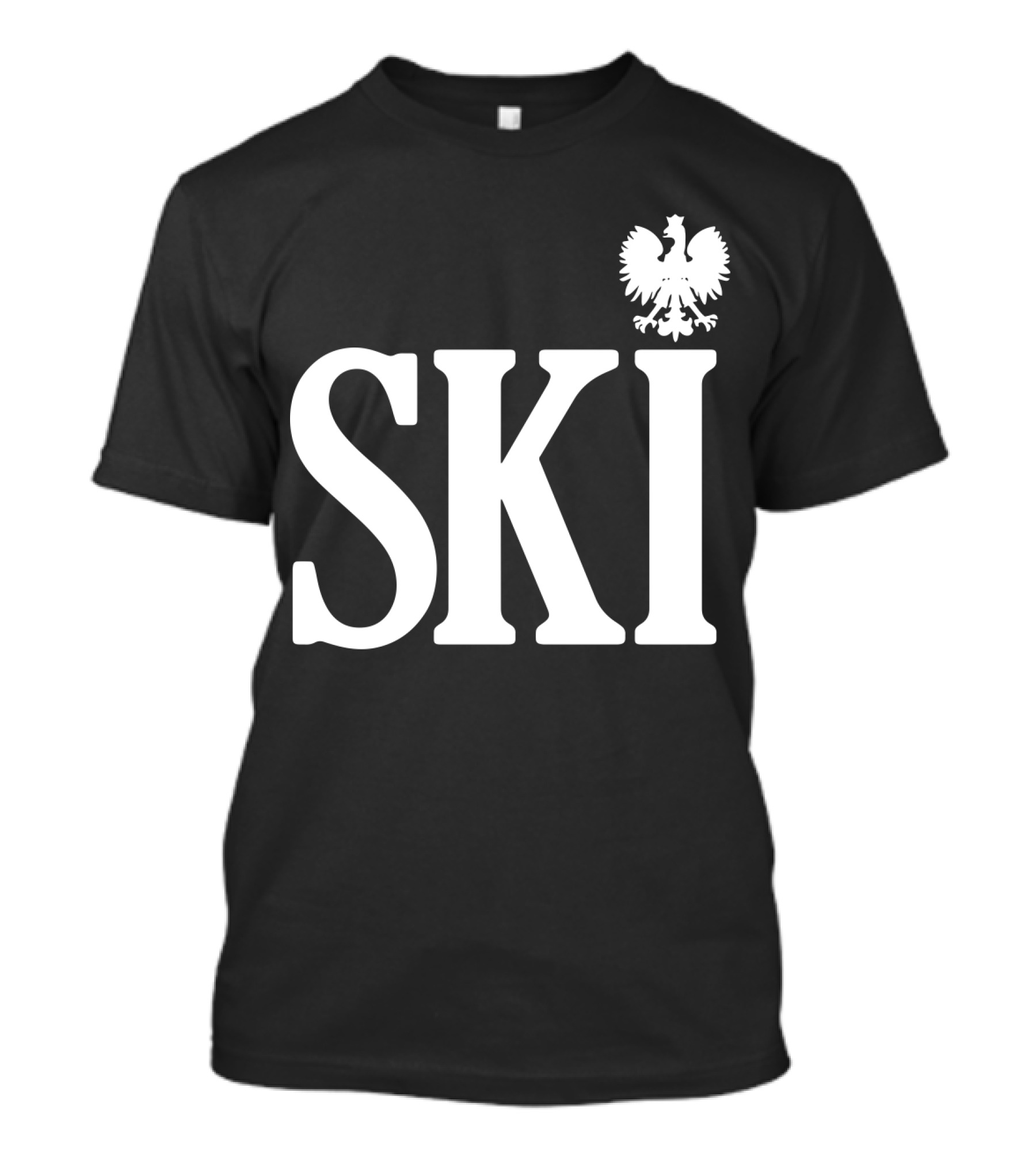 SKI Polish White Eagle T-Shirt