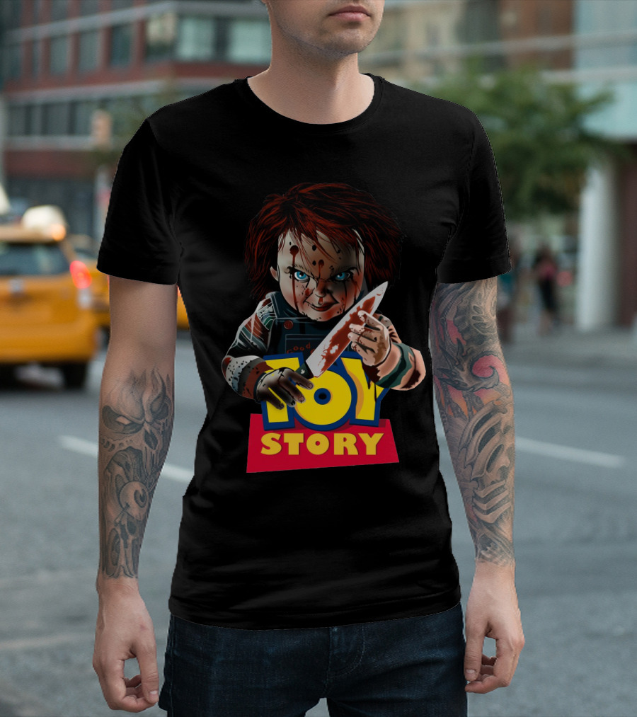 Chucky Toy Story Horror Mashup T-Shirt