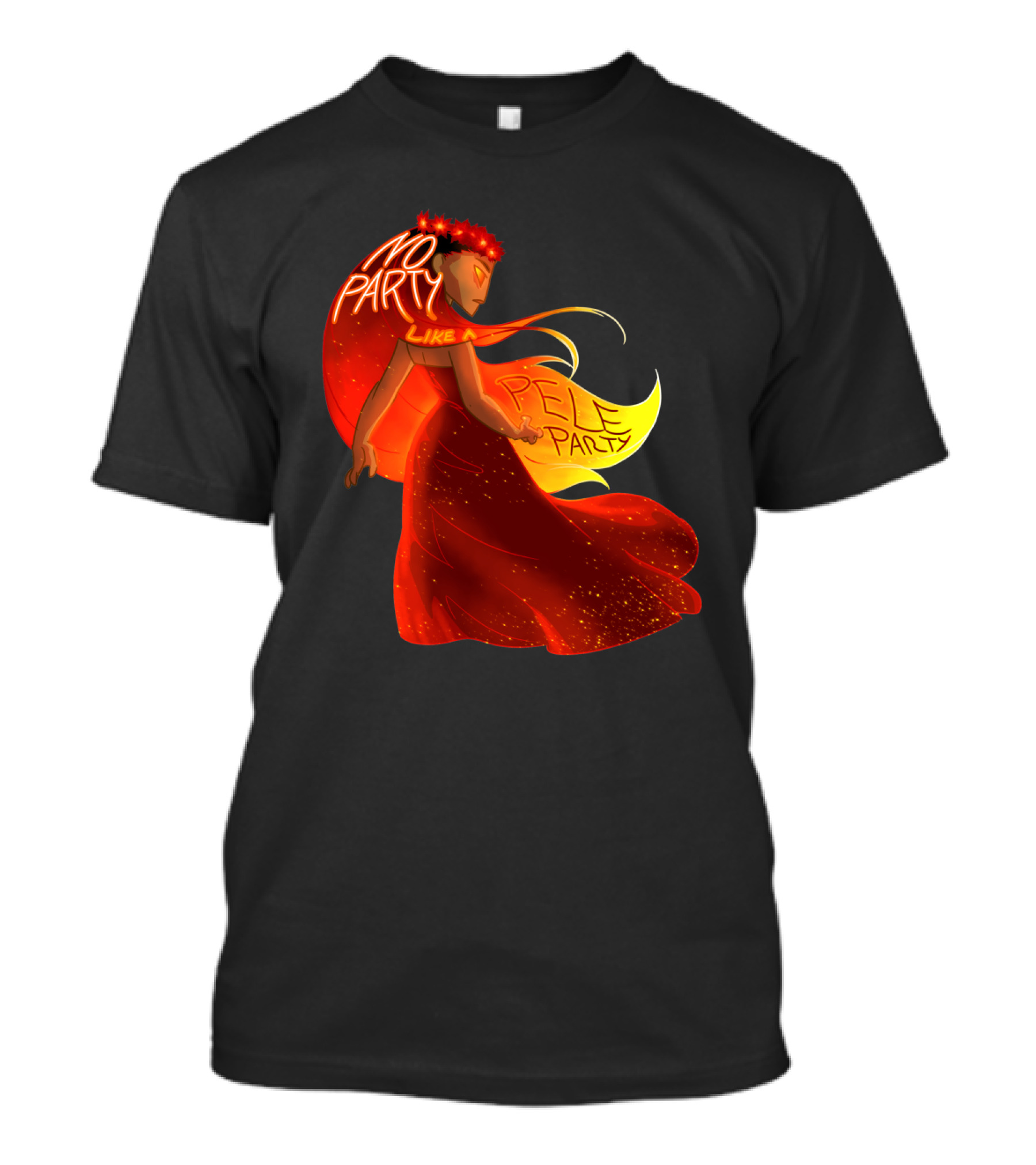 No Party Like A Pele Party Fiery Spirit T-Shirt