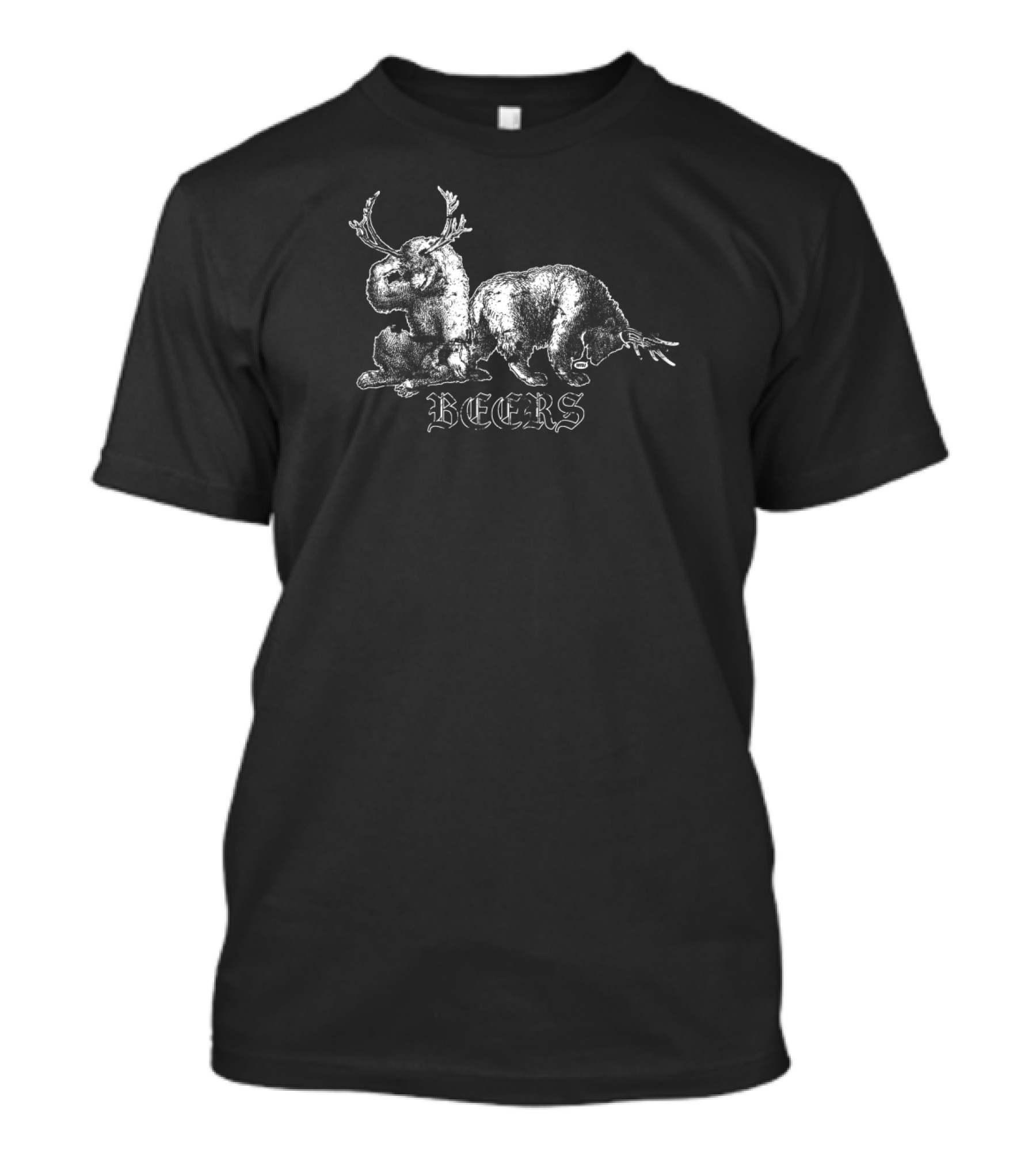 Beers Two Bear Moose Hybrid T-Shirt
