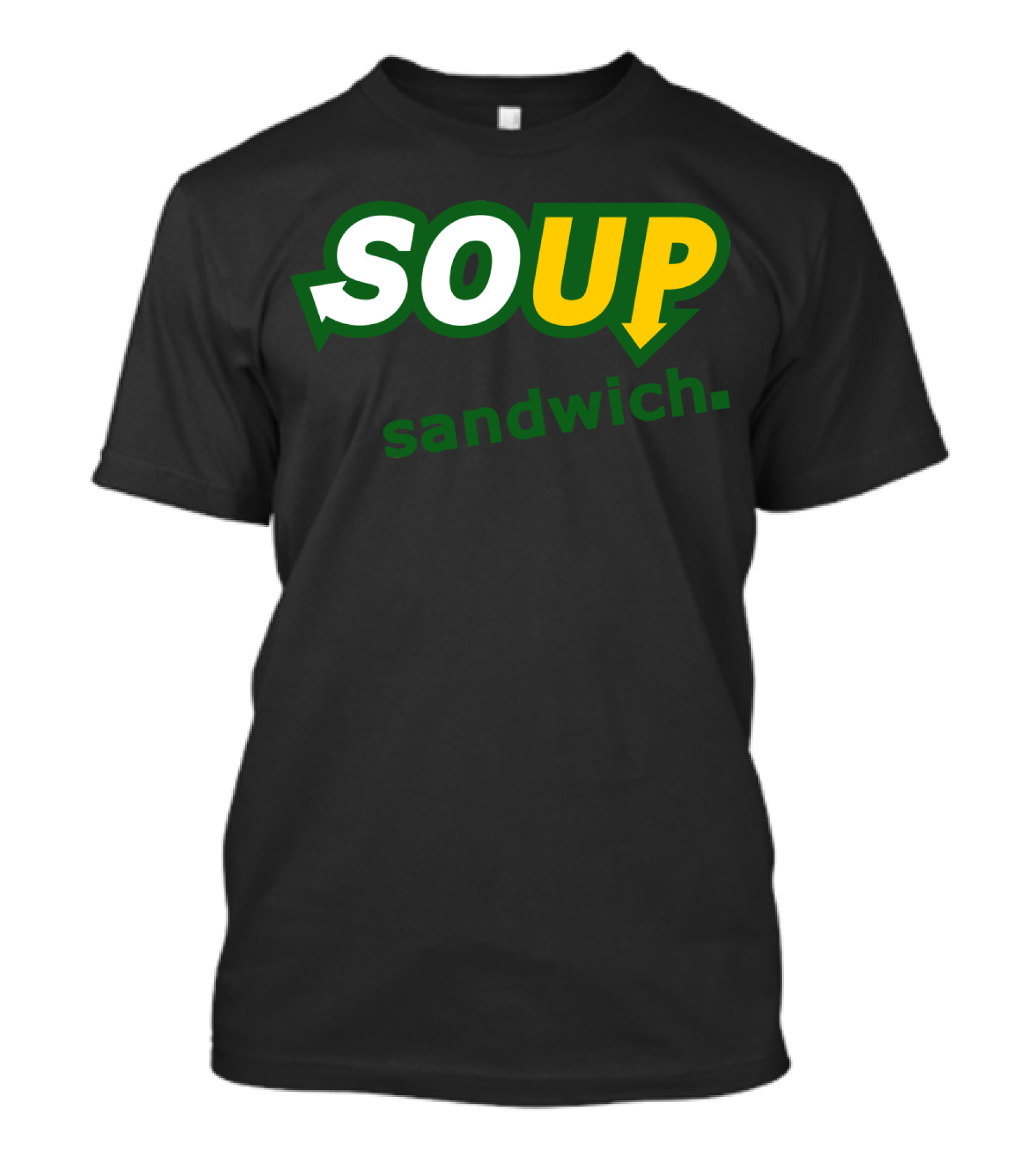 Subway Style Parody SOUP Sandwich T-Shirt