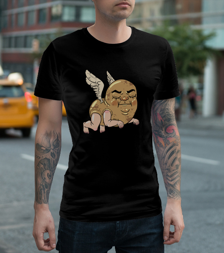 Potato Angel with Wings and Human Limbs T-Shirt