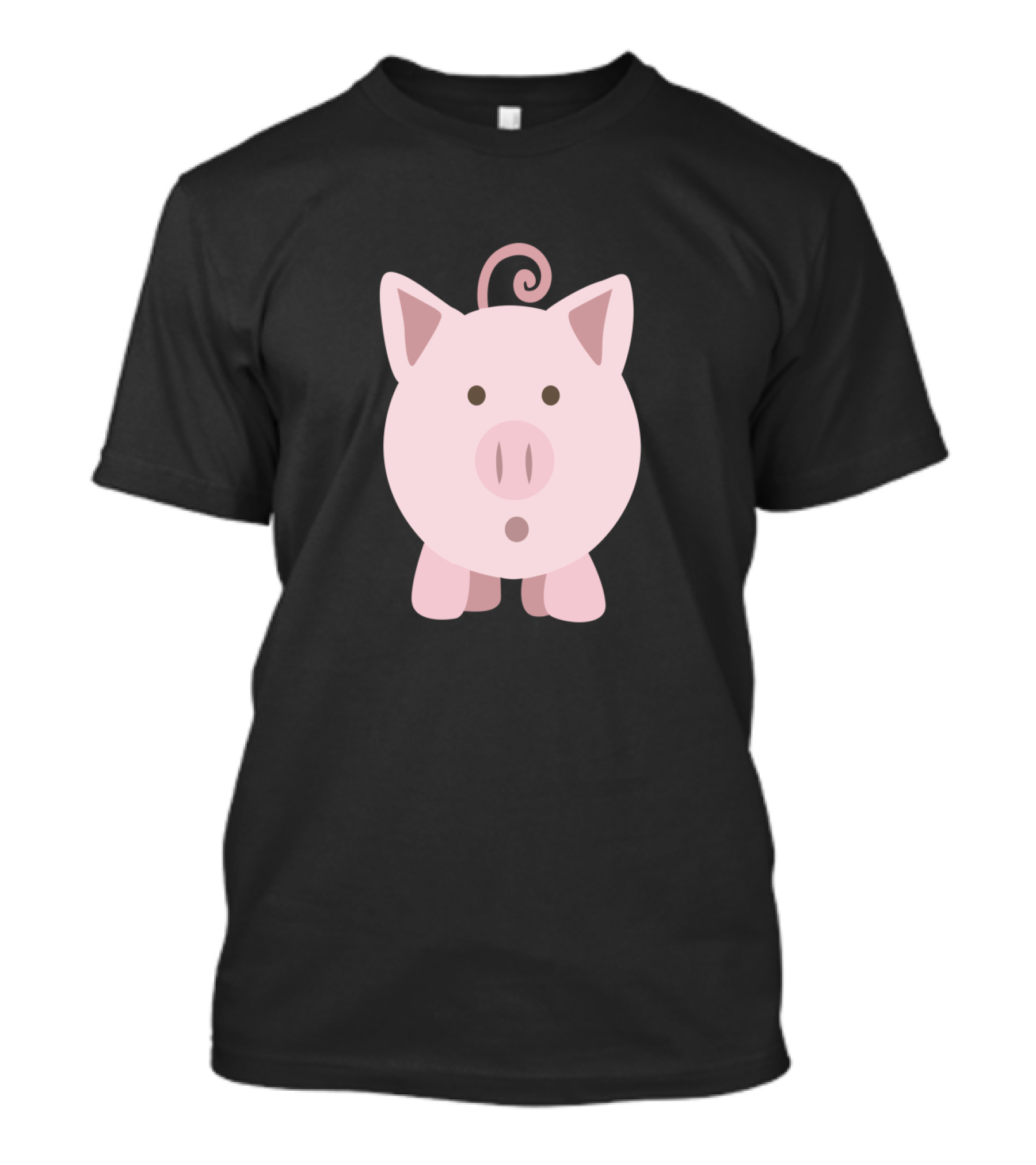 Adorable Cartoon Pig T-Shirt