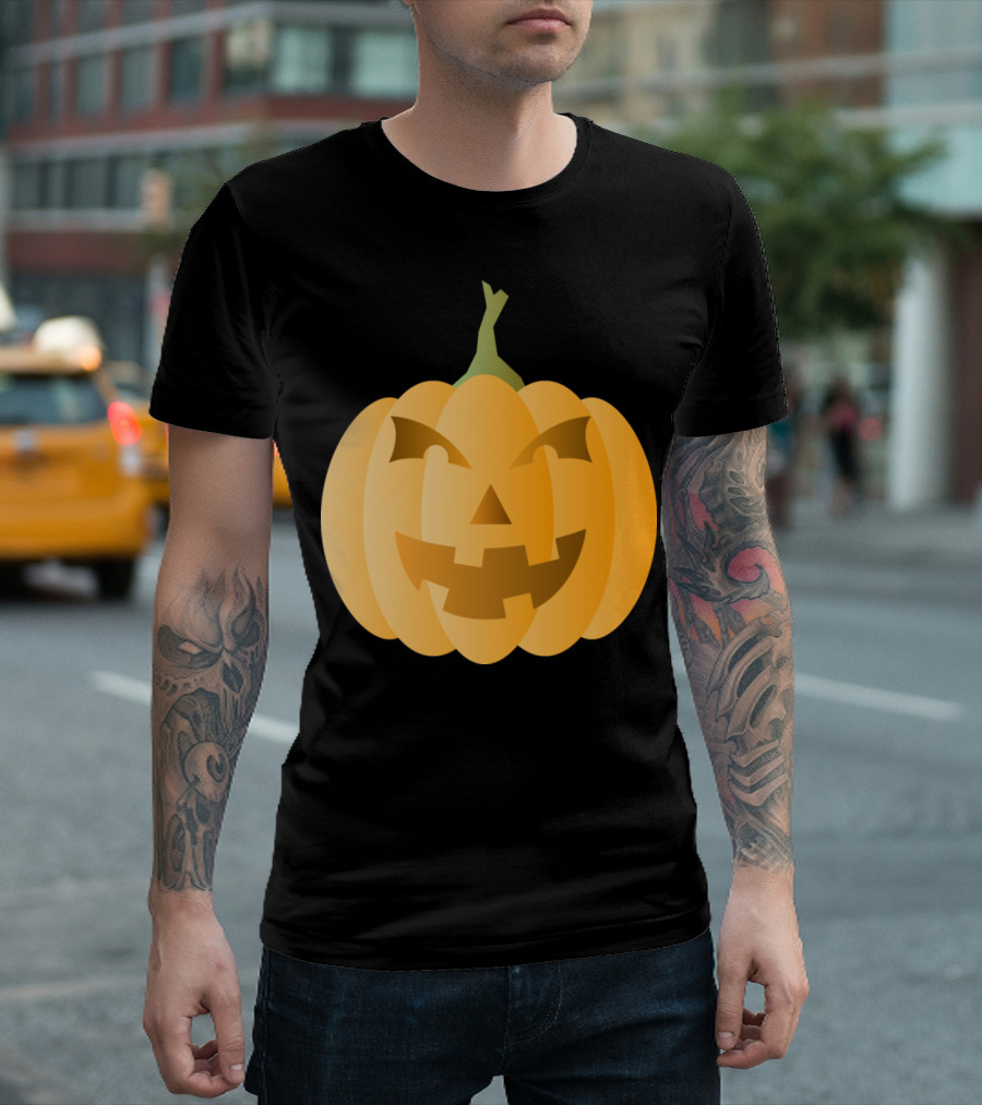 JackOLantern Pumpkin Face Halloween T-Shirt