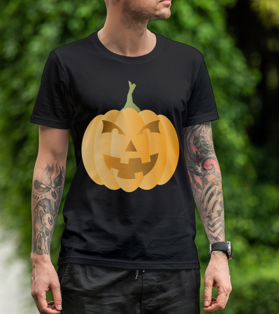 JackOLantern Pumpkin Face Halloween T-Shirt