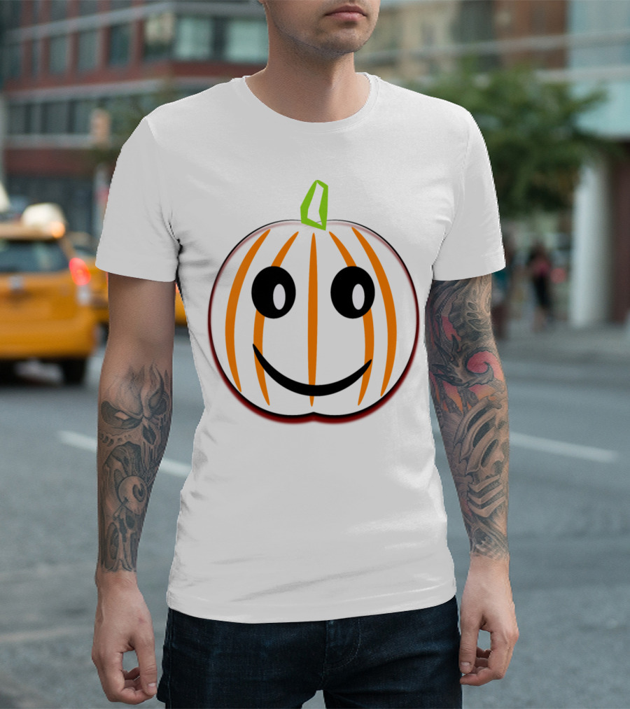 Odd Jack Smiley Pumpkin Face T-Shirt