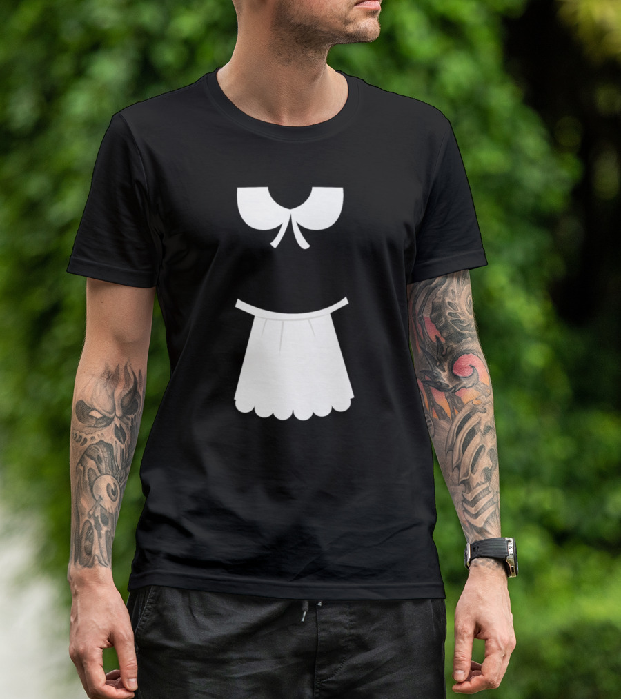 Pilgrim Girl Costume Collar And Apron T-Shirt