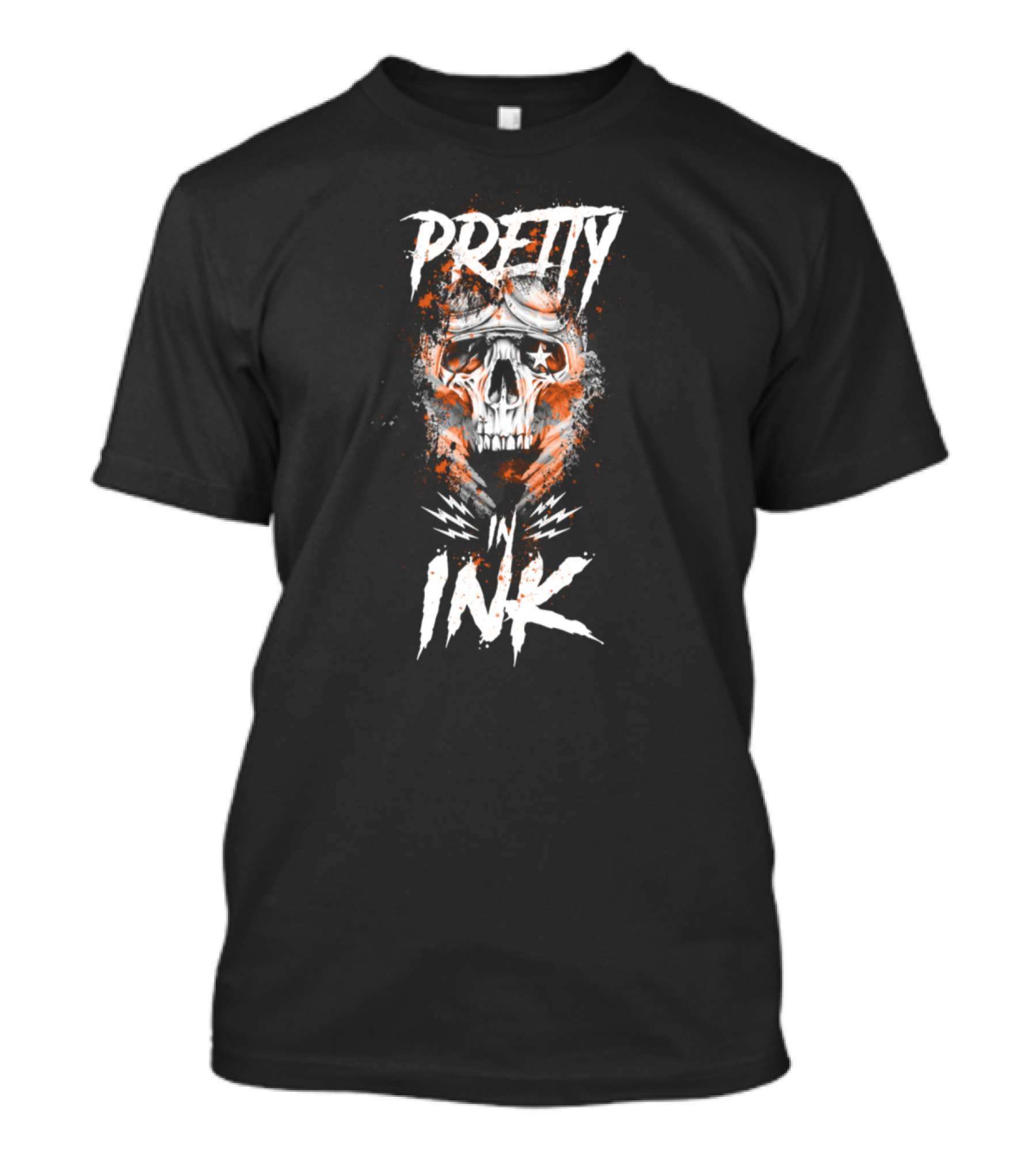 Pretty In Ink Skeleton Racing T-Shirt