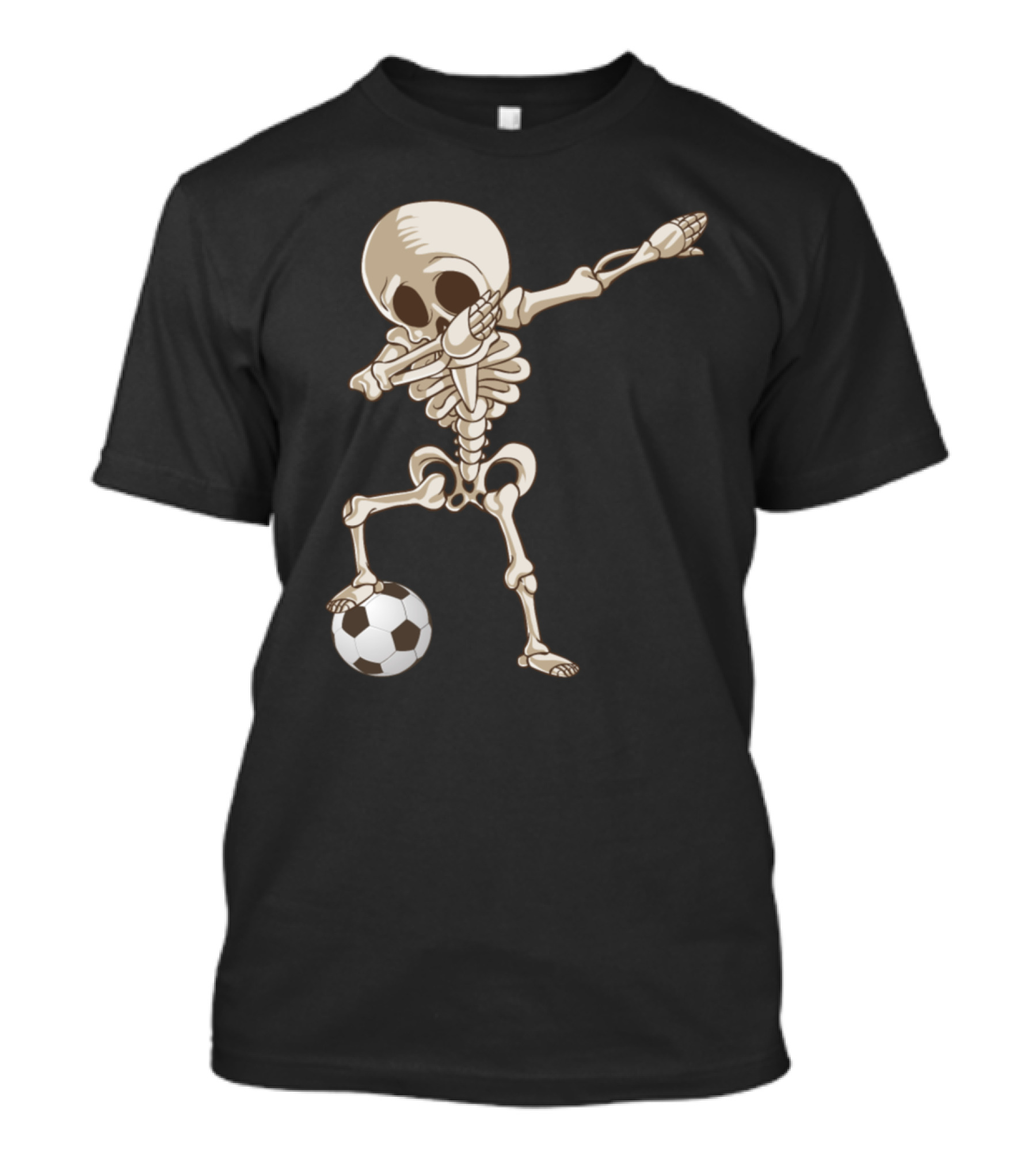 Skeleton Dab With Soccer Ball T-Shirt