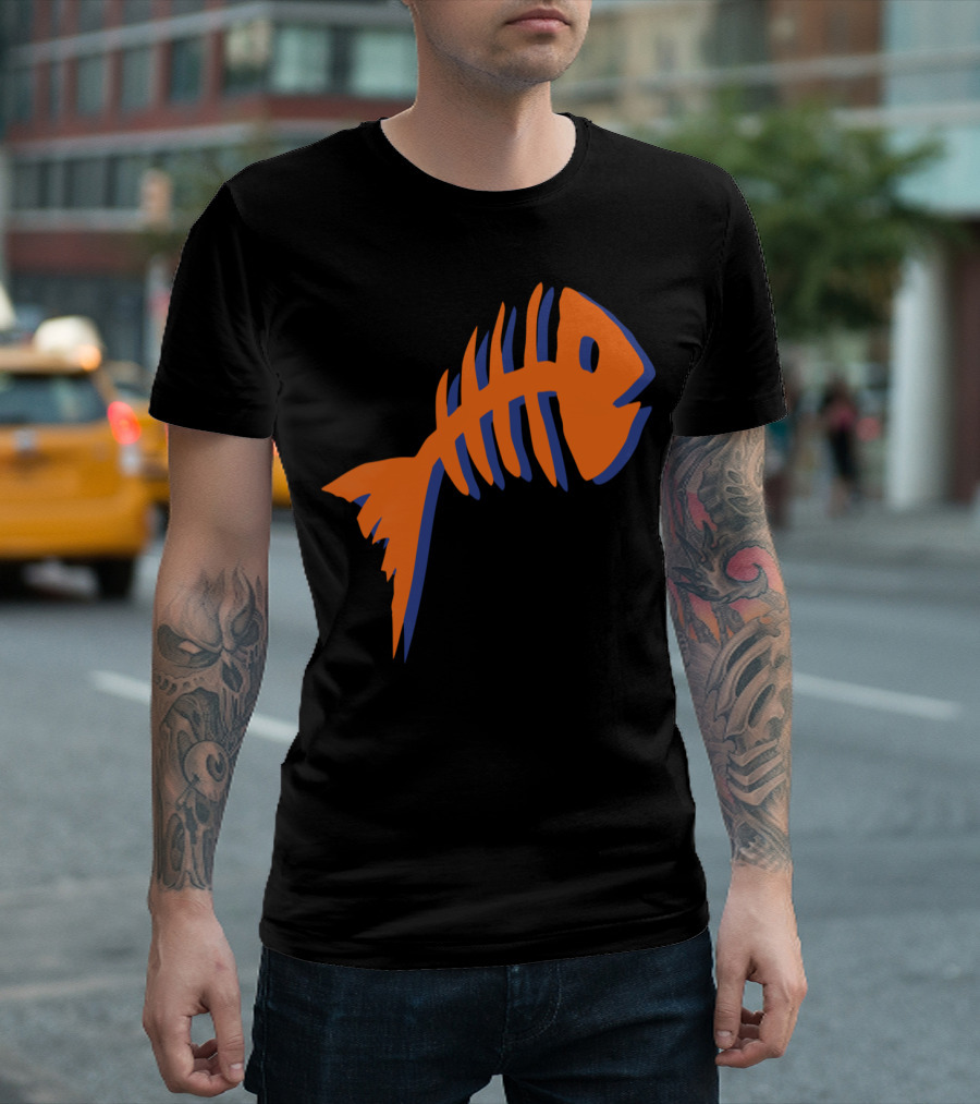 New York Knicks Fish Bone T-Shirt