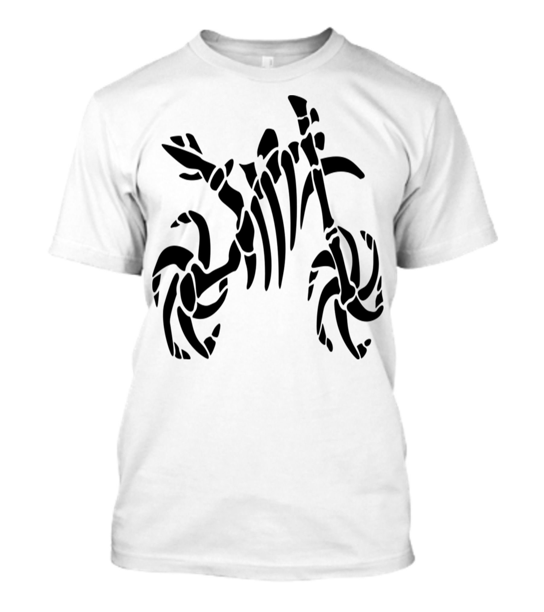 Enduroskeleton Dark Motocross Ribcage T-Shirt
