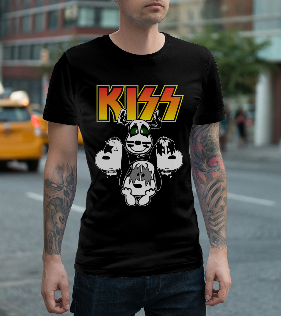 Kiss Snoopy Band T-Shirt