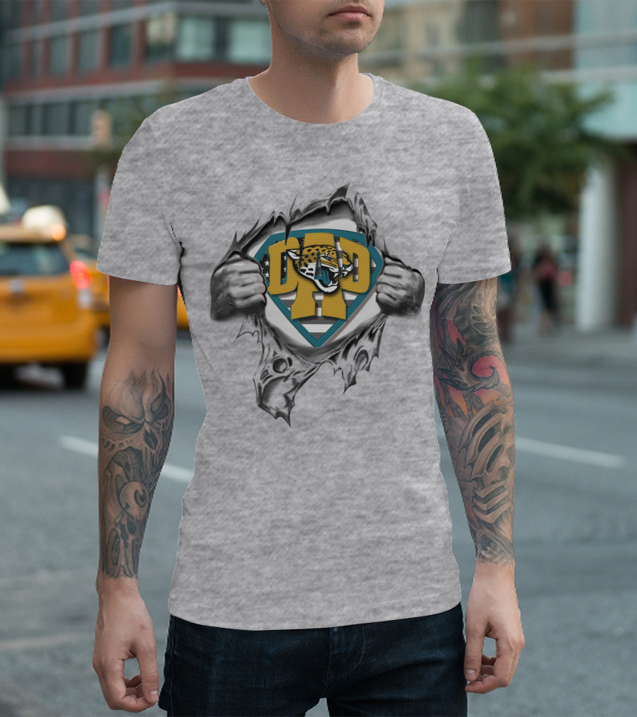Superdad Dad Jacksonville Jaguars T-Shirt