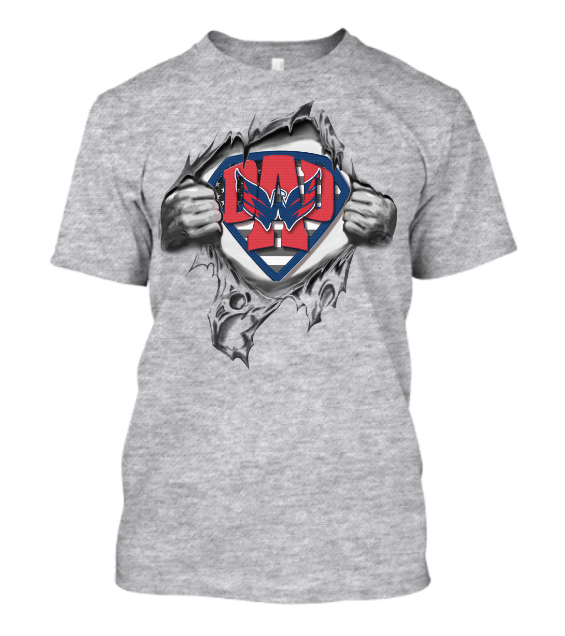 SUPERDAD Washington Capitals Hero Emblem T-Shirt