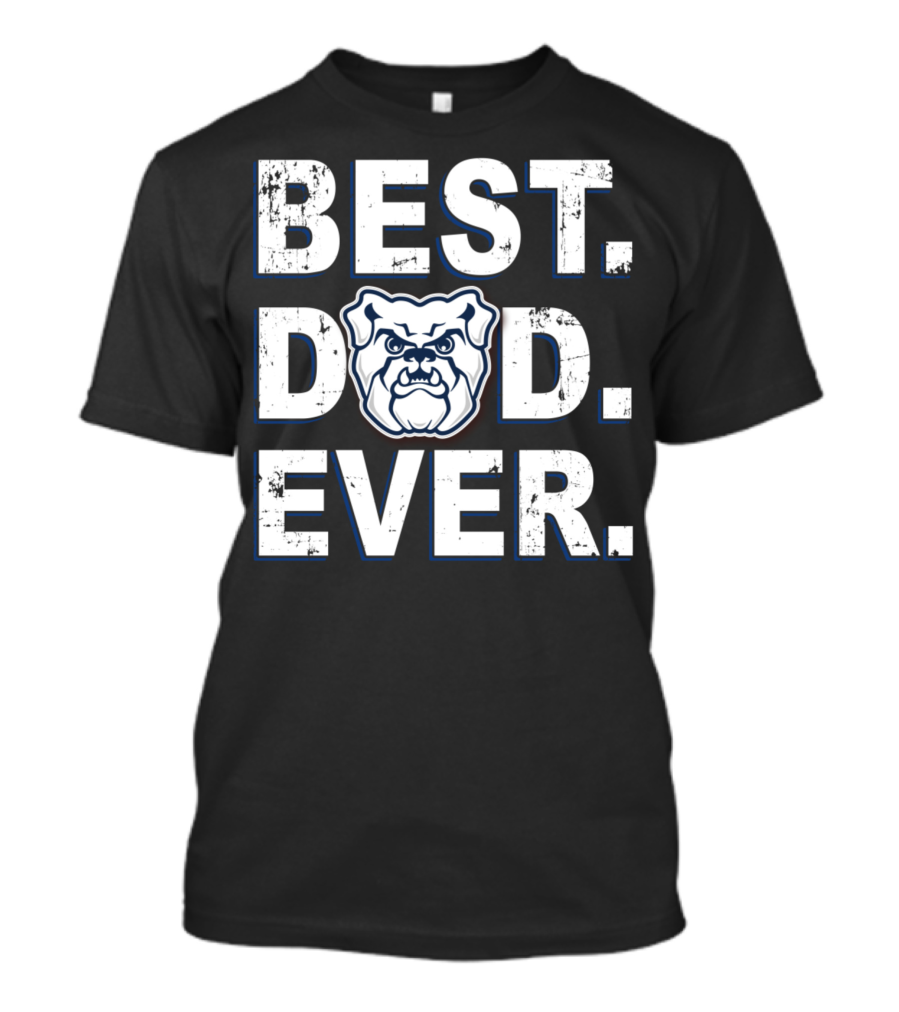 BEST DAD EVER BUTLER BULLDOGS T-Shirt