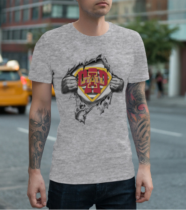 SUPERDAD Iowa State Cyclones Superman T-Shirt